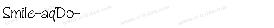 Smile-aqDo字体转换