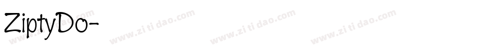 ZiptyDo字体转换