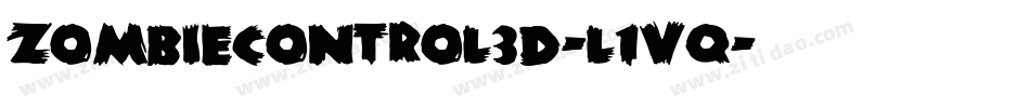 ZombieControl3D-l1vq字体转换