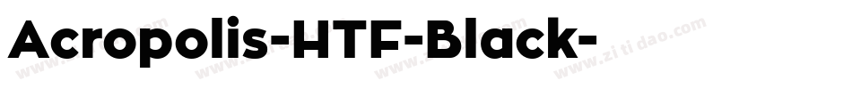 Acropolis-HTF-Black字体转换