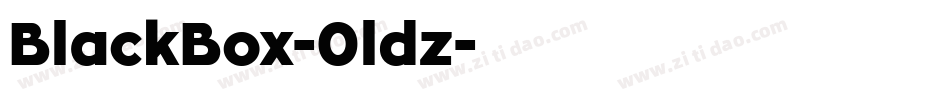 BlackBox-0ldz字体转换 BlackBox-0ldz字体转换
