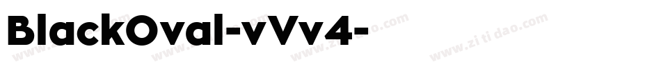 BlackOval-vVv4字体转换 BlackOval-vVv4字体转换