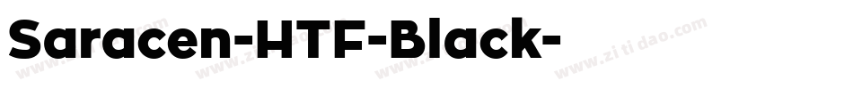 Saracen-HTF-Black字体转换