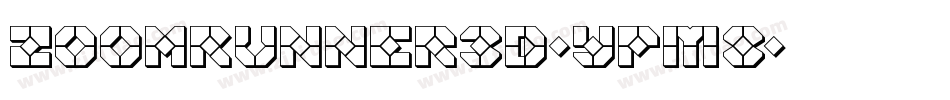 ZoomRunner3D-YpM8字体转换