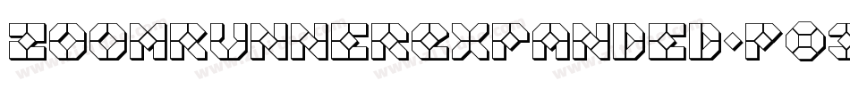 ZoomRunnerExpanded-P03g字体转换
