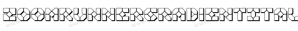 ZoomRunnerGradientItalic-gYBY字体转换 ZoomRunnerGradientItalic-gYBY字体转换