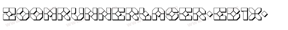 ZoomRunnerLaser-eB1x字体转换