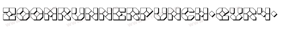 ZoomRunnerPunch-Evr4字体转换 ZoomRunnerPunch-Evr4字体转换