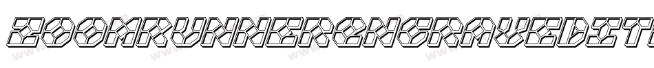 ZoomRunnerEngravedItalic-dRn6字体转换