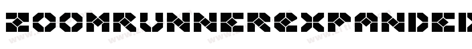 ZoomRunnerExpandedItalic-LXEg字体转换