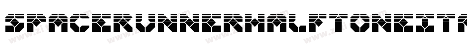 SpaceRunnerHalftoneItalic-RppzW字体转换 SpaceRunnerHalftoneItalic-RppzW字体转换