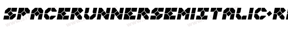 SpaceRunnerSemiItalic-RppzM字体转换