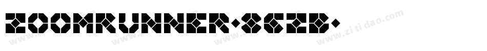 ZoomRunner-8GZB字体转换