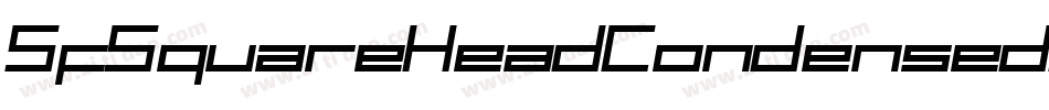 SfSquareHeadCondensedItalic-KJMZ字体转换 SfSquareHeadCondensedItalic-KJMZ字体转换