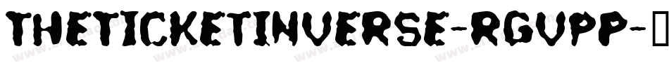 TheTicketInverse-rgvPp字体转换