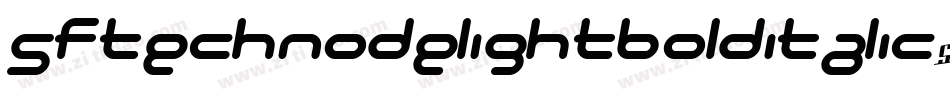 SfTechnodelightBoldItalic-zJla字体转换 SfTechnodelightBoldItalic-zJla字体转换