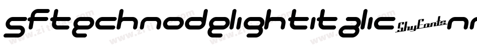 SfTechnodelightItalic-nrZR字体转换 SfTechnodelightItalic-nrZR字体转换