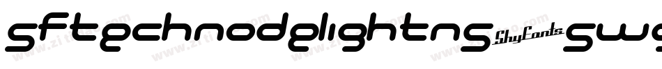 SfTechnodelightNs-5W9L字体转换