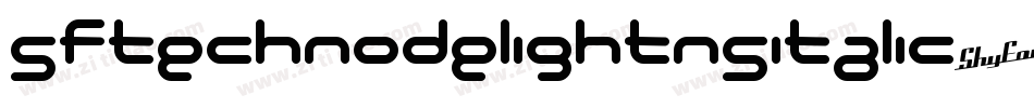 SfTechnodelightNsItalic-l85Z字体转换 SfTechnodelightNsItalic-l85Z字体转换