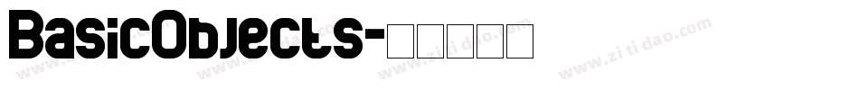 BasicObjects字体转换
