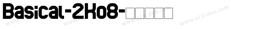 Basical-2Ko8字体转换