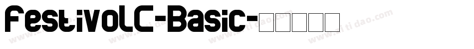 FestivoLC-Basic字体转换