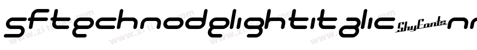 SfTechnodelightItalic-nrZR字体转换 SfTechnodelightItalic-nrZR字体转换