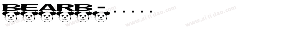 BEARB字体转换