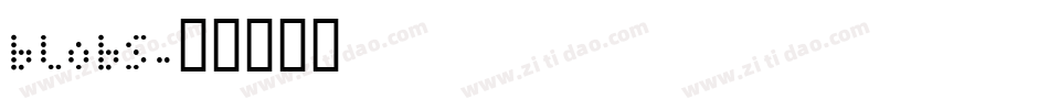 blobs字体转换