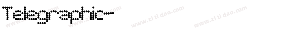 Telegraphic字体转换