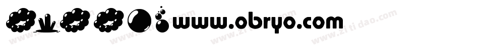 Bubble字体转换