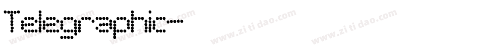 Telegraphic字体转换