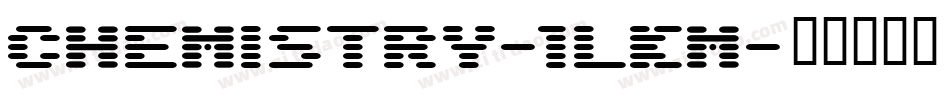 Chemistry-1lKM字体转换