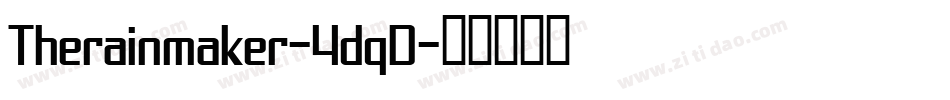 Therainmaker-4dqD字体转换
