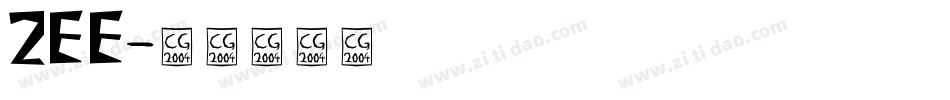 ZEE字体转换