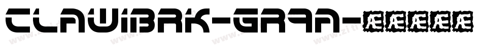 Claw1Brk-Gr9a字体转换