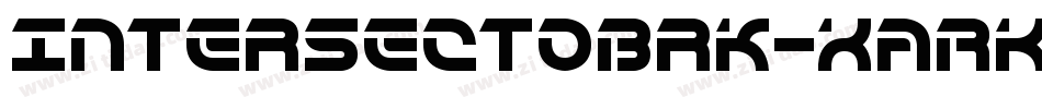 IntersectOBrk-XaRK字体转换