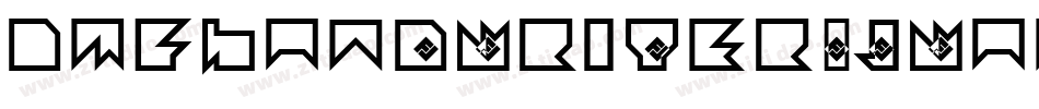 DmfHandwriter-Jwam字体转换
