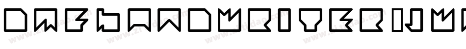 DmfHandwriter-Jwam字体转换