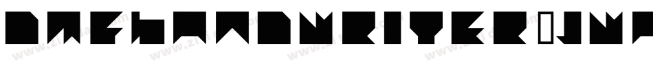 DmfHandwriter-Jwam字体转换