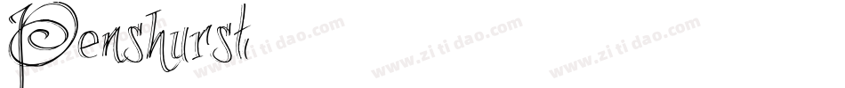 Penshurst字体转换