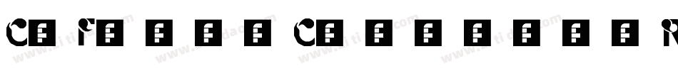 CfFinalConflictRegular-DoW9字体转换