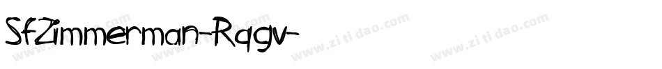 SfZimmerman-Rqgv字体转换