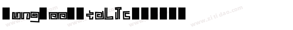 FungFoo-Italic字体转换