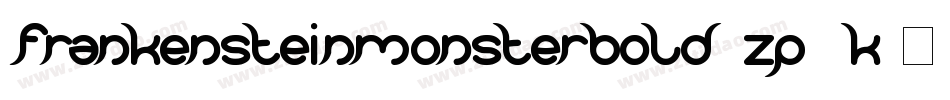 FrankensteinMonsterBold-ZP7K字体转换