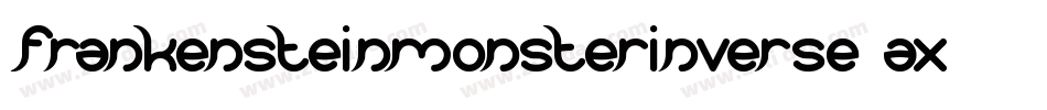 FrankensteinMonsterInverse-AX7m字体转换