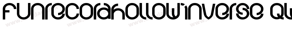 FunrecordHollowInverse-qwd1字体转换
