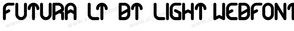 futura_lt_bt_light-webfont.woff字体转换