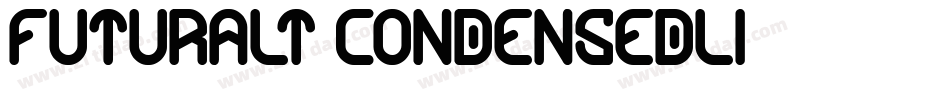 futuralt-condensedli字体转换