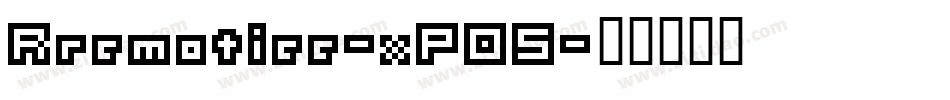 Rremotiee-xP05字体转换